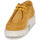 Shoes Women Derby Shoes Pellet RIVA Velvet / Yellow