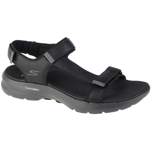 Shoes Men Sandals Skechers GO Walk 6 Black