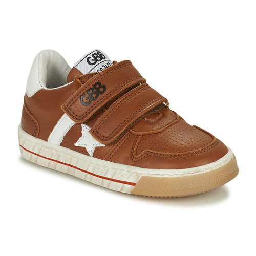 Shoes Boy Low top trainers GBB KIWI Brown