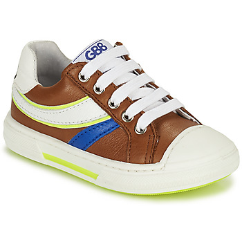 Shoes Boy Low top trainers GBB BATINO Brown