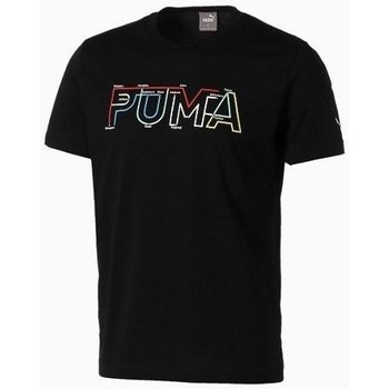 Clothing Men Short-sleeved t-shirts Puma Drycell Graphic Black