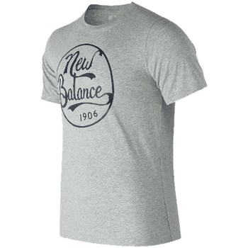 Clothing Men Short-sleeved t-shirts New Balance Core Circular Grey