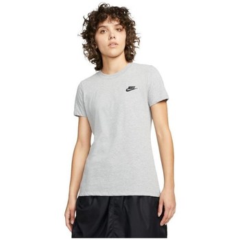 Clothing Women Short-sleeved t-shirts Nike Club W Grey