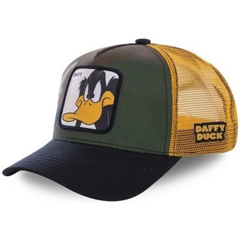 Clothes accessories Caps Capslab Looney Tunes Daffy Duck Trucker Olive, Black