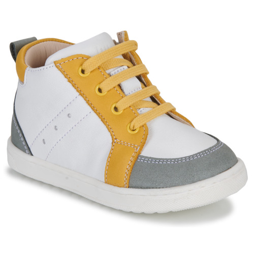 Shoes Children Hi top trainers Little Mary CAMILLE White / Safran