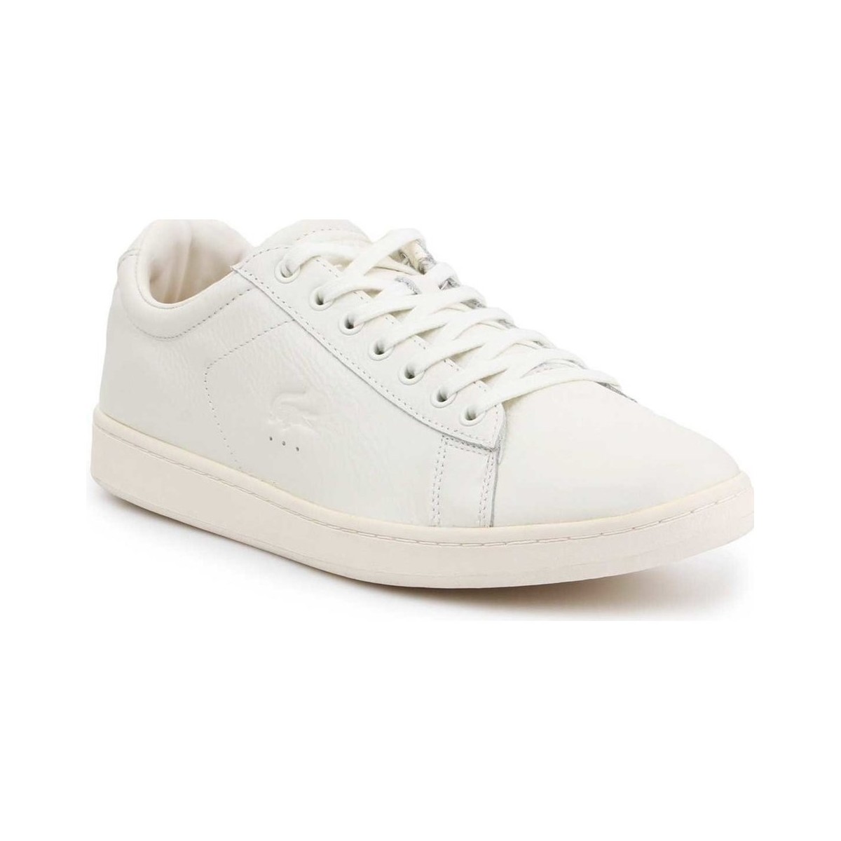 lacoste  729srm2136098  men's shoes (trainers) in white