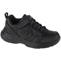 Shoes Children Low top trainers Skechers Glimmer Kicks Black