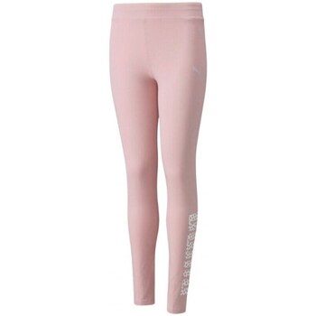 Clothing Girl Trousers Puma Alpha Pink