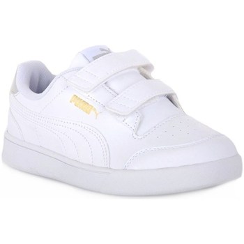 Shoes Children Low top trainers Puma Shuffle V PS White