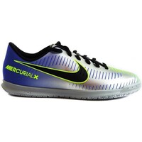 Shoes Children Football shoes Nike JR Mercurialx Vortex Iii Njr IC Puro Fenomeno Blue, Silver