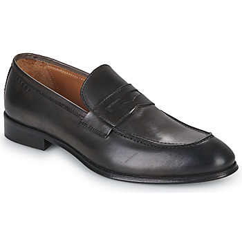 Shoes Men Loafers Pellet AUGUSTE Veal / Grey