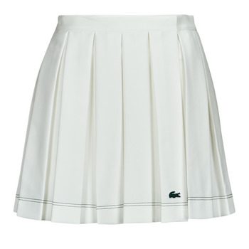 Clothing Women Skirts Lacoste JF6414-70V White