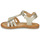 Shoes Girl Sandals Kickers DIAMANTO Gold