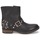 Shoes Women Mid boots Pieces ISADORA LEATHER BOOT Black