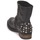 Shoes Women Mid boots Pieces ISADORA LEATHER BOOT Black