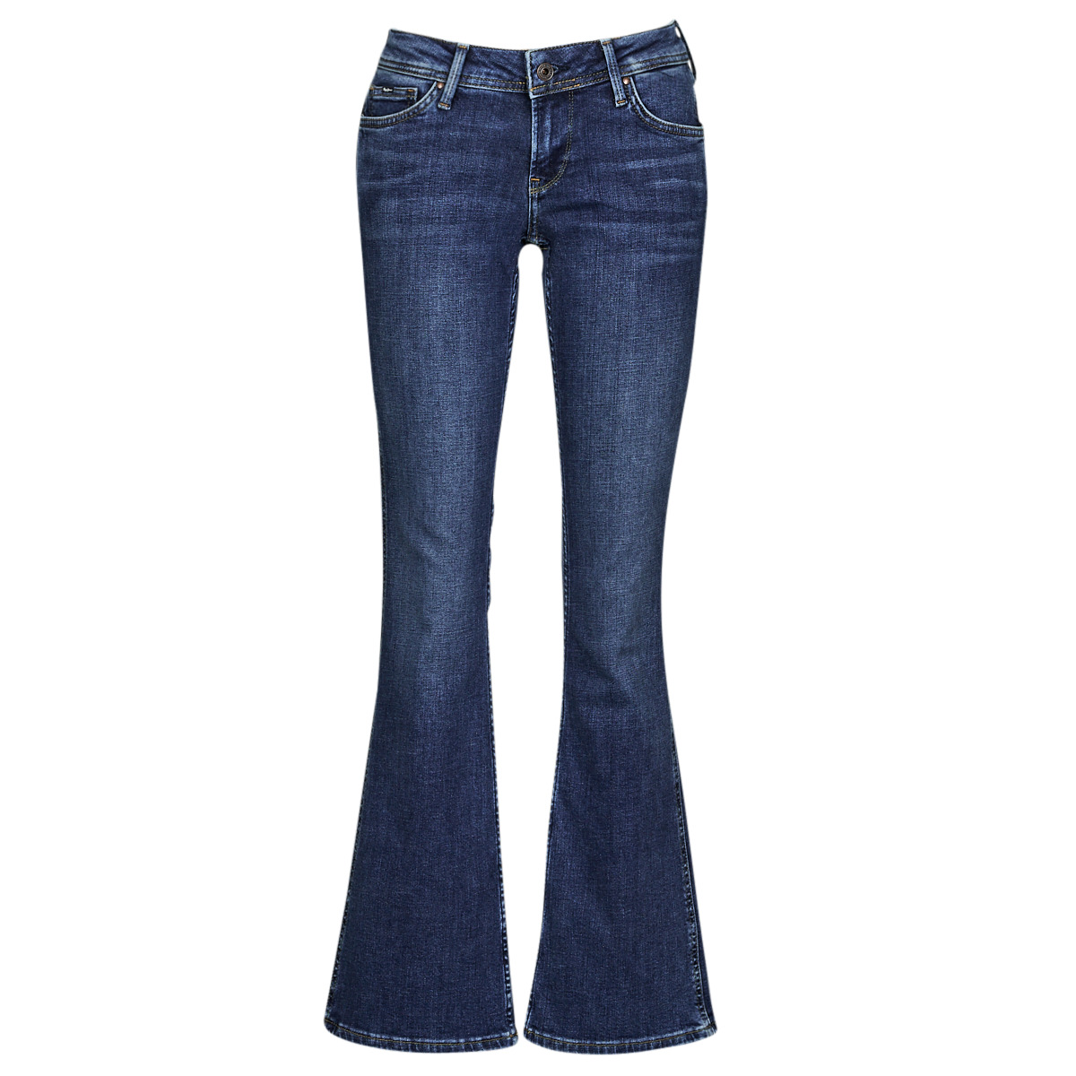pepe jeans  new pimlico  women's bootcut jeans in blue