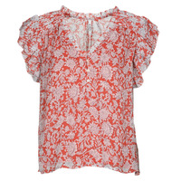Clothing Women Tops / Blouses Pepe jeans PALESA Red / White