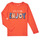 Clothing Girl Short-sleeved t-shirts Name it NMFVIX LS TOP Orange