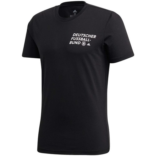 Clothing Men Short-sleeved t-shirts adidas Originals Dfb Street Graphic Black