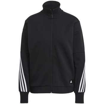 Clothing Women Sweaters adidas Originals Wrapped 3STRIPES Black