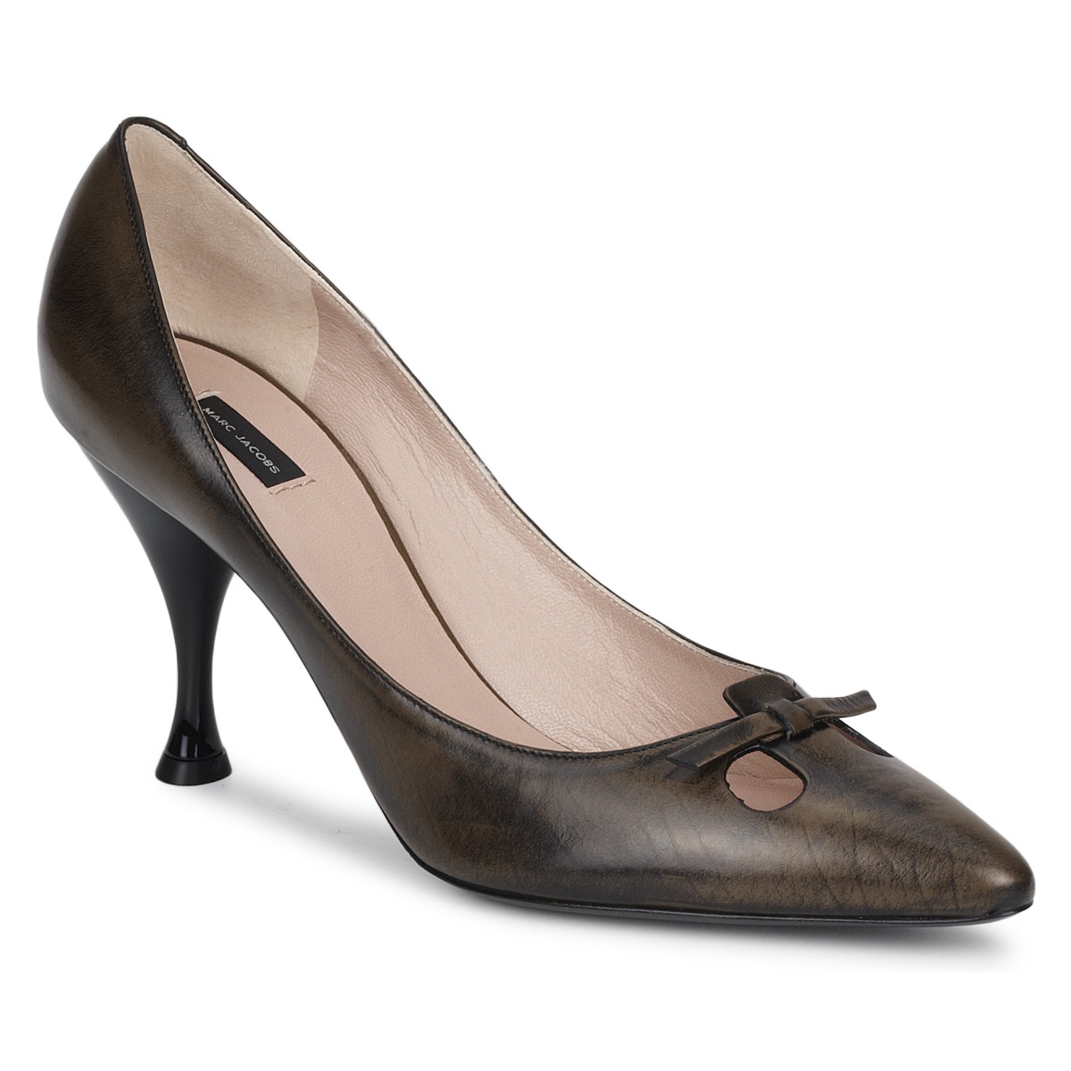 marc jacobs  malizia  women's court shoes in brown