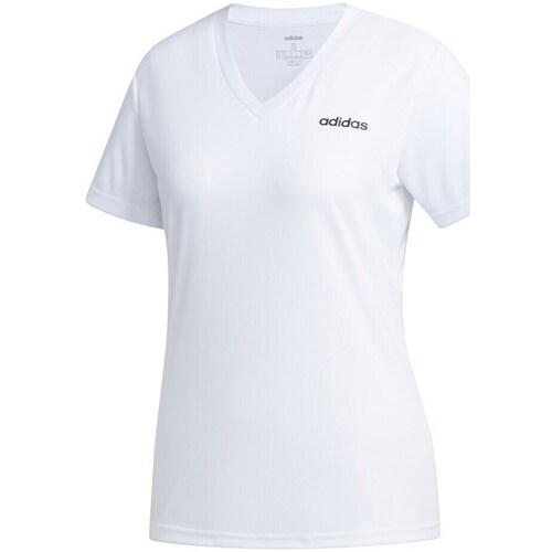 Clothing Women Short-sleeved t-shirts adidas Originals FM6132 White