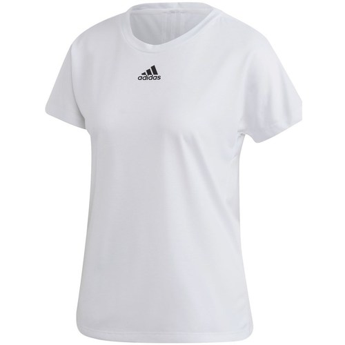 Clothing Women Short-sleeved t-shirts adidas Originals FL1829 White