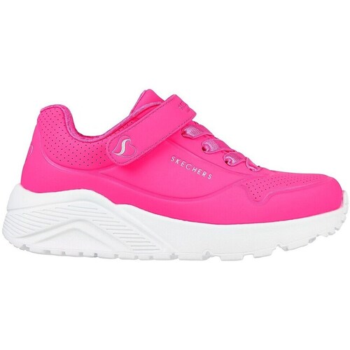 Shoes Children Low top trainers Skechers Uno Lite Pink