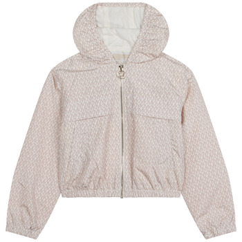 Clothing Girl Jackets MICHAEL Michael Kors R16120-148-C White / Beige