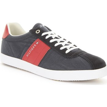 Shoes Men Low top trainers Tommy Hilfiger Playoff 1C1 Navy blue, Red
