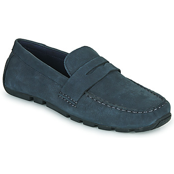 Shoes Men Loafers Clarks OSWICK BAR Marine
