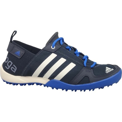 Shoes Men Low top trainers adidas Originals Daroga Two 13 Hrdy Black, Light blue