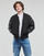 Clothing Men Jackets Calvin Klein Jeans FAUX LEATHER BOMBER JACKET Black