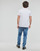 Clothing Men Short-sleeved t-shirts Calvin Klein Jeans SHRUNKEN BADGE TEE White