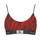 Underwear Women Sports bras Calvin Klein Jeans UNLINED BRALETTE Black / Red