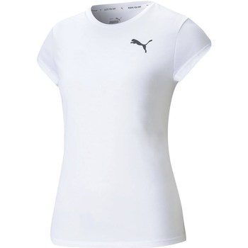 Clothing Women Short-sleeved t-shirts Puma Active Tee White