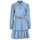 Clothing Women Short Dresses Liu Jo TENCEL Blue