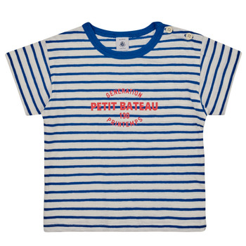Clothing Children Short-sleeved t-shirts Petit Bateau FANTOME Multicolour