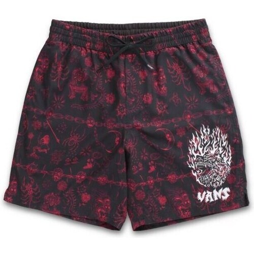 Clothing Men Cropped trousers Vans Mike Gigliotti Mkgi Black, Red