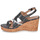 Shoes Women Sandals Chattawak COLOMA Black / Silver
