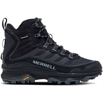 Shoes Men Walking shoes Merrell Moab Speed Thermo Mid WP Black