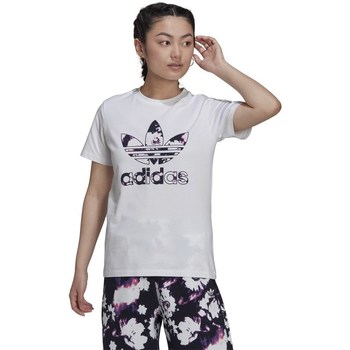 Clothing Women Short-sleeved t-shirts adidas Originals Tee White