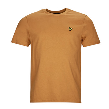 Clothing Men Short-sleeved t-shirts Lyle & Scott PLAIN T SHIRT Camel