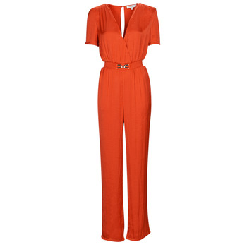 Clothing Women Jumpsuits / Dungarees Morgan PAMAGE Orange