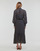 Clothing Women Long Dresses MICHAEL Michael Kors ASTOR PRNT DRESS Marine / Beige
