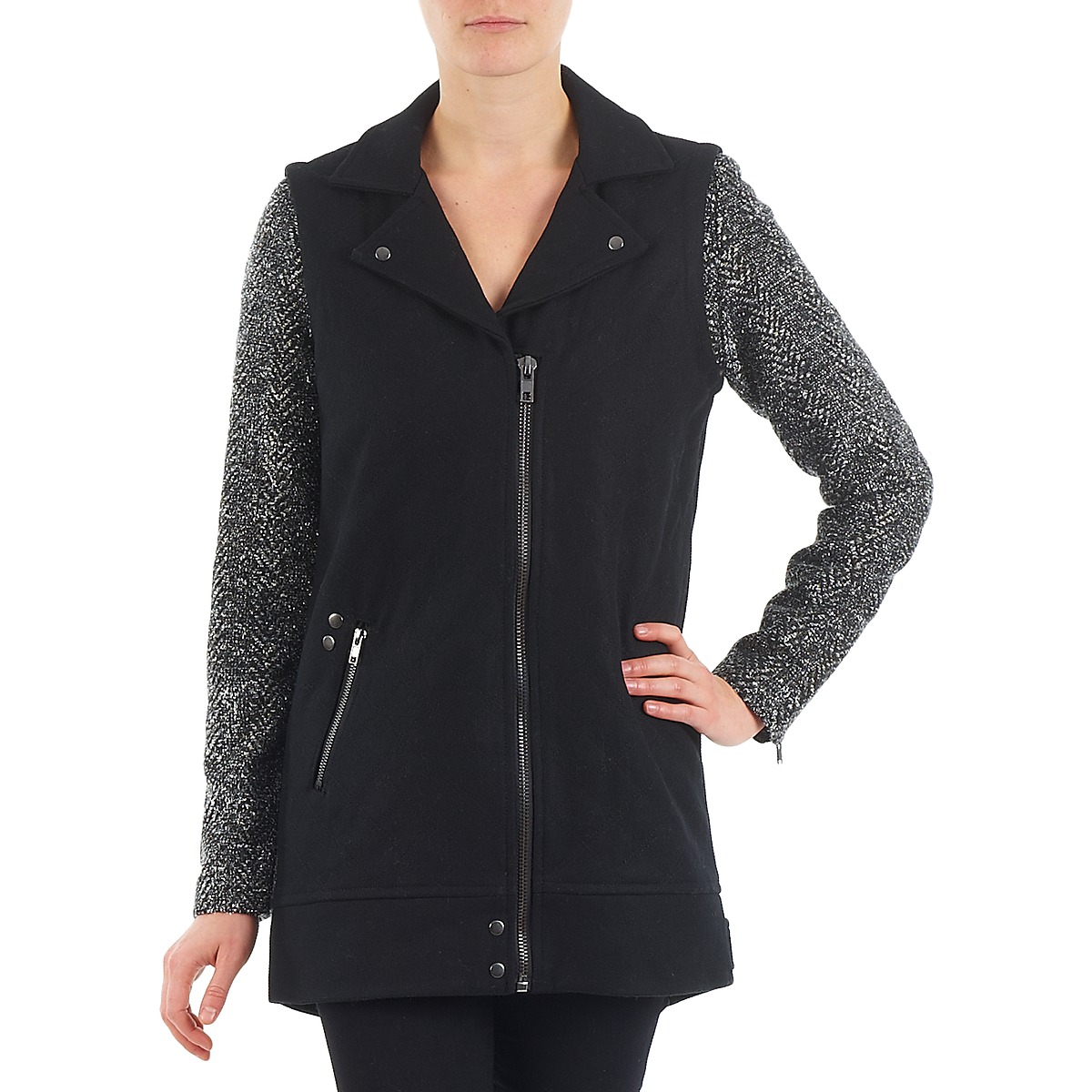 vero moda  maya jacket - a13  women's coat in black