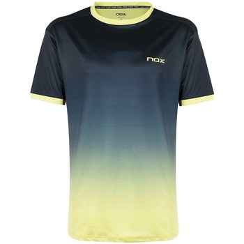 Clothing Men Short-sleeved t-shirts Nox Pro Navy blue, Yellow