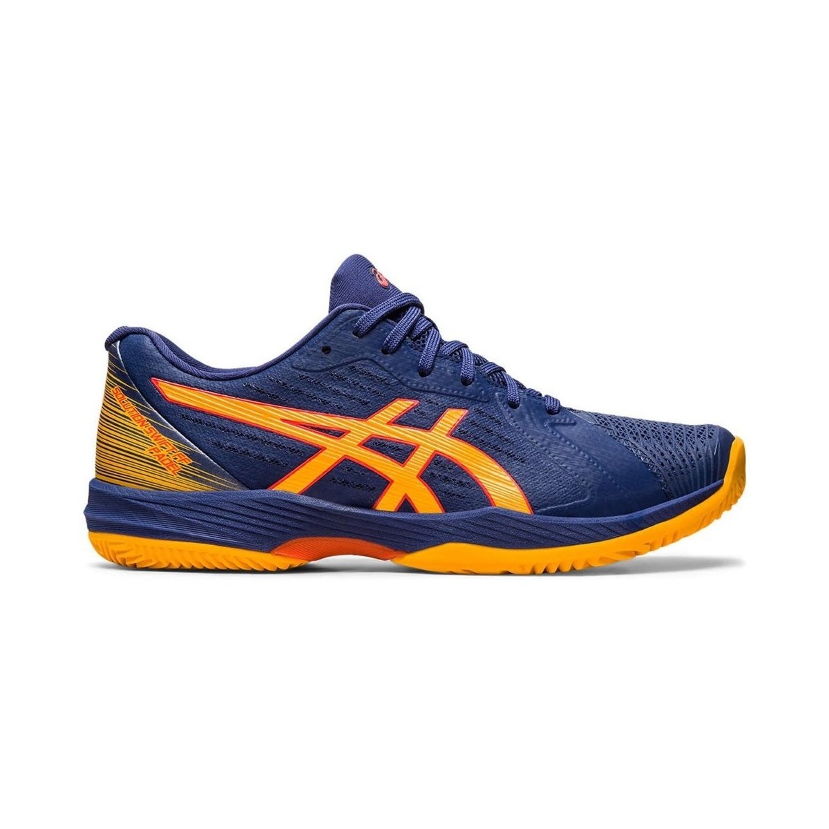 asics  solution swift ff  men's tennis trainers (shoes) in marine