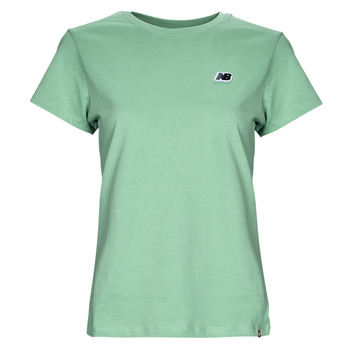 Clothing Women Short-sleeved t-shirts New Balance Small Logo Tee Green