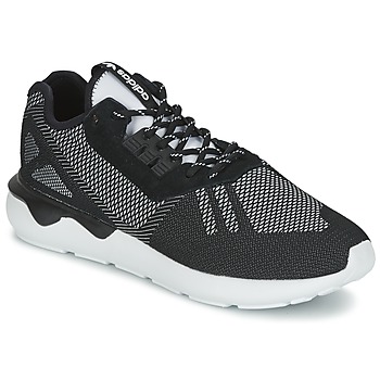 Adidas  TUBULAR RUNNER WEAV  men's Shoes (Trainers) in Black